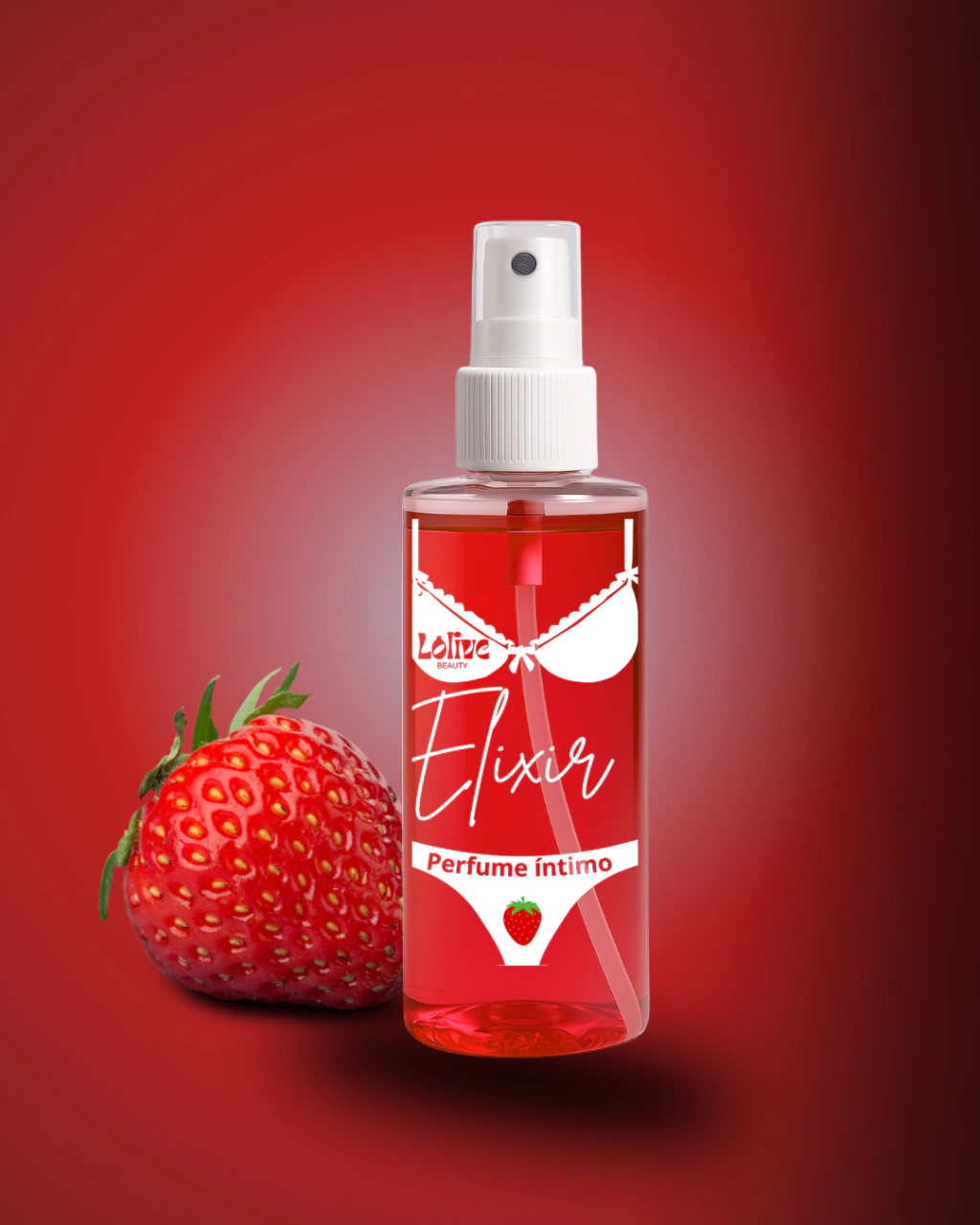 Perfume Íntimo Morango – 60ml