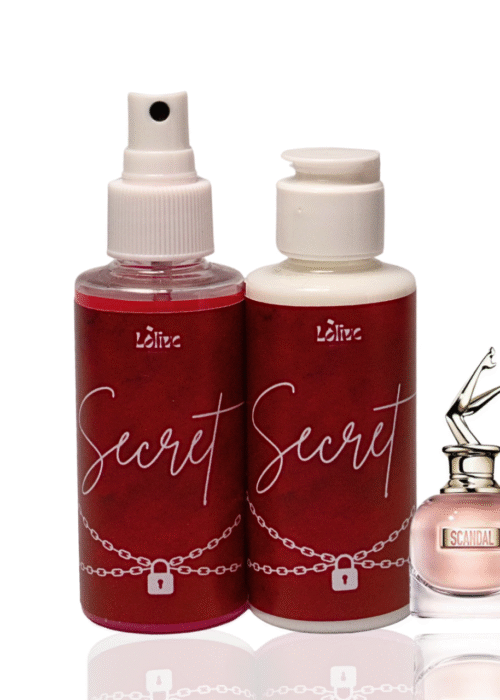 Body Splash & Hidratante - Secret