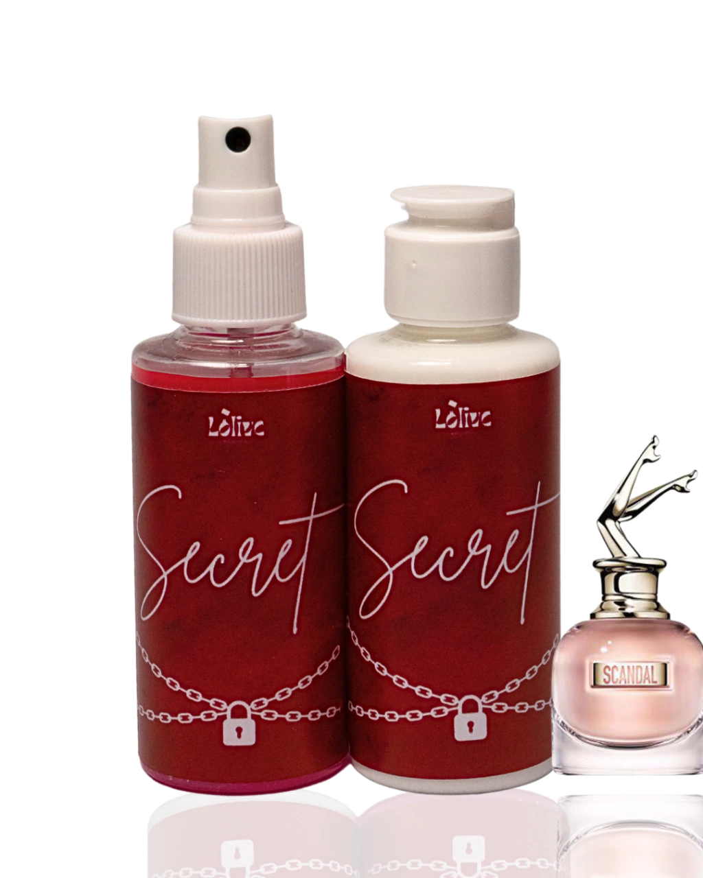 Body Splash & Hidratante - Secret